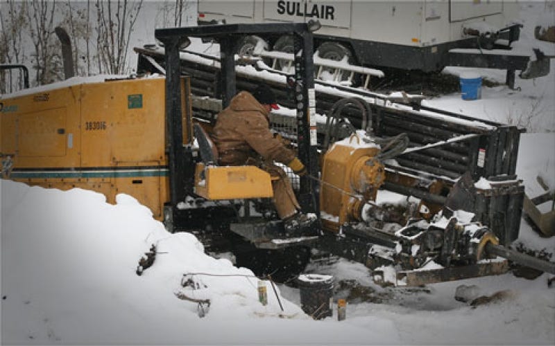 Winter Drilling